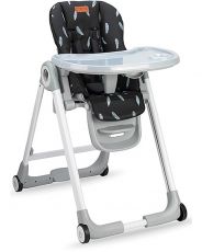 Стільчик для годування MoMi LUXURIA black
